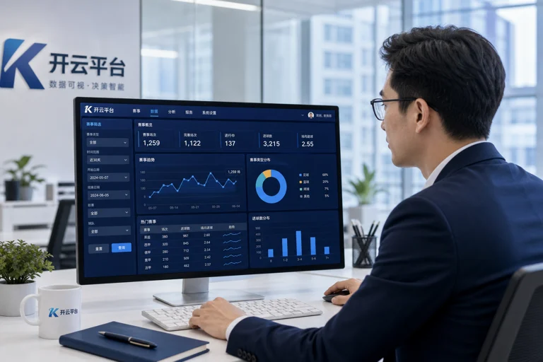 企业用户在开云平台查看赛事分析与比分信息